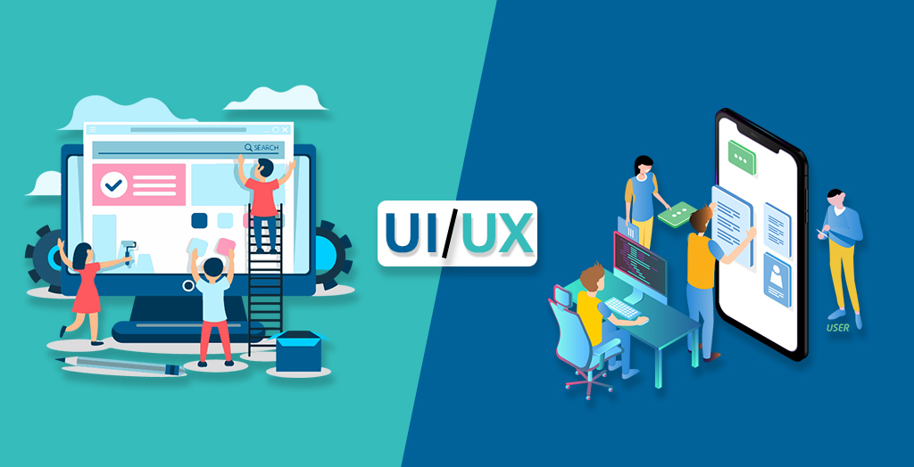 تفاوت طراحی UI و UX در وب‌سایت